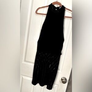 Cache black cocktail dress, sz 6